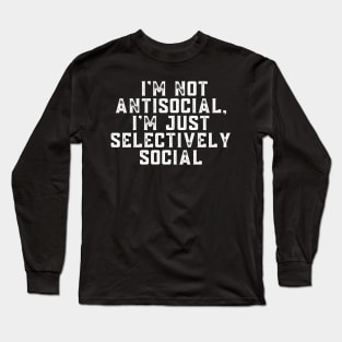 antisocial Long Sleeve T-Shirt